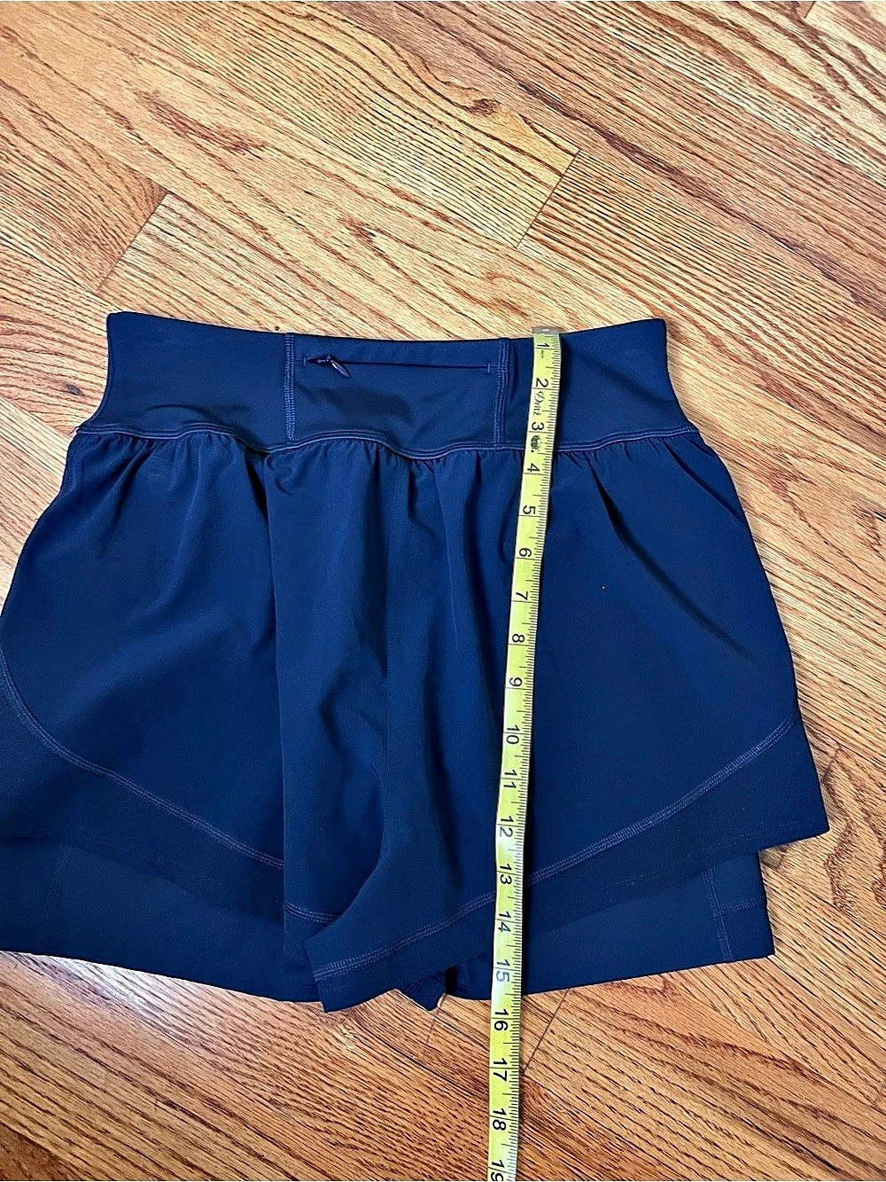 Spanx Skort Athletic Shorts Blue Medium - Picture 5 of 6
